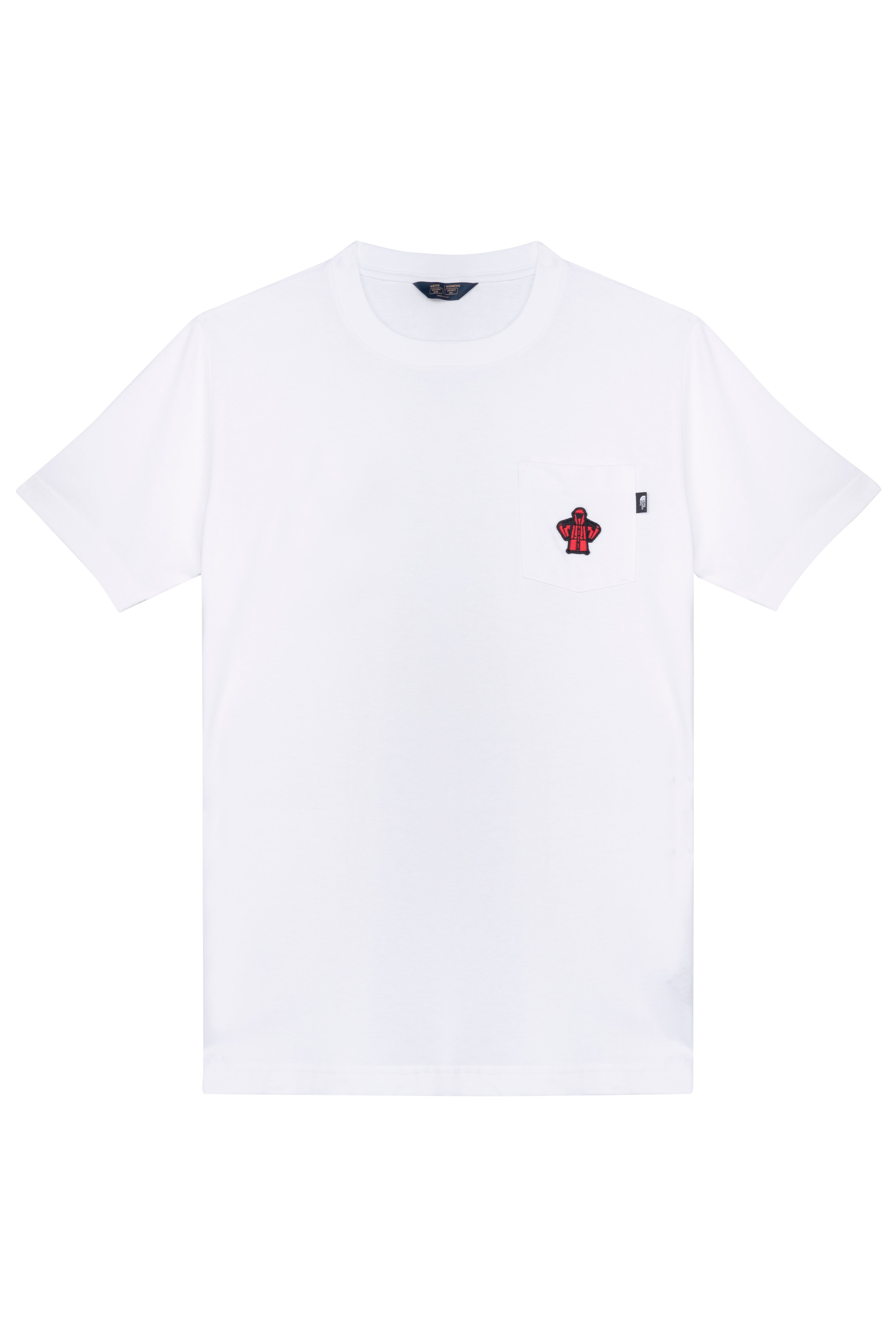 white north face t shirt