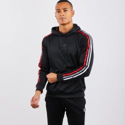Men Hoodies - adidas Chile 20 Over The Head - Black-Red-Black