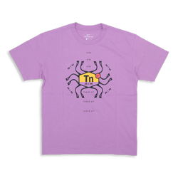Men T-Shirts - Nike Air - Violet Shock-Violet Shock