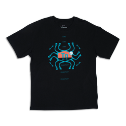 Men T-Shirts - Nike Air - Black-Black