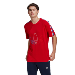 Men T-Shirts - adidas Originals - Scarlet-Scarlet