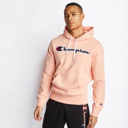 Men Hoodies - Champion Over The Head - Peach-Peach