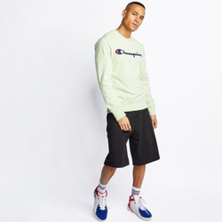 Men Hoodies - Champion Over The Head - Green-Green