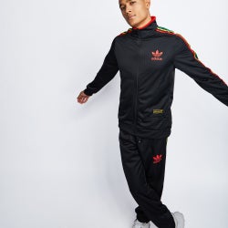 Men Track Tops - adidas Chile 20 Track Top - Black-Red-Yellow