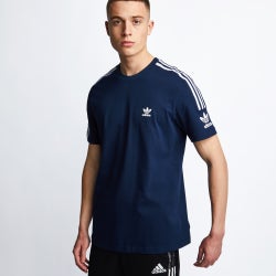 Men T-Shirts - adidas Shortsleeve - Navy-Navy