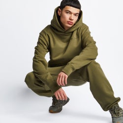 Men Hoodies - adidas Pharrell Williams Basics - Olive Cargo-Olive Cargo