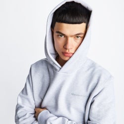 Men Hoodies - adidas Pharrell Williams Basics - Grey-Grey