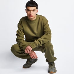 Men Sweatshirts - adidas Pharrell Williams - Olive Cargo-Olive Cargo