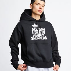 Men Hoodies - adidas Over The Head - Black-Black
