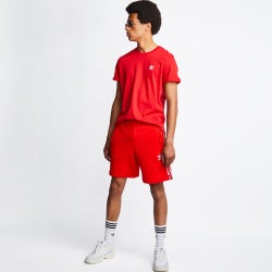 Men Shorts - adidas Originals - Red-Red