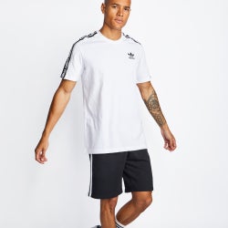 Men T-Shirts - adidas Originals Shortsleeve - White-White