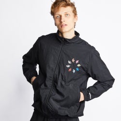 Men Track Tops - adidas Adicolor - Black-Multicolor
