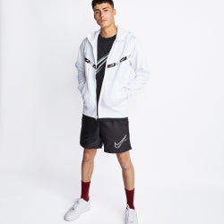 Men Hoodies - Nike Repeat - White-White-(Black)
