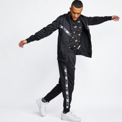 Men Pants - Nike Repeat - Black-Black-(White)