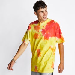 Men T-Shirts - Nike Sportswear Tie-dye - White-Yellow Strike-Total Oran