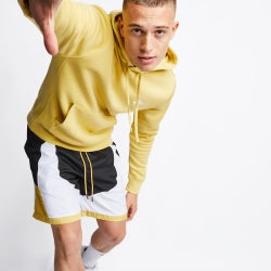 Men Hoodies - Nike Club - Saturn Gold-Saturn Gold-White