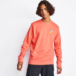 Men Sweatshirts - Nike Club - Magic Ember-Magic Ember