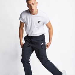 Men Pants - Nike Club - Black-White