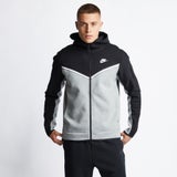 Black-Dk Grey Heather-(White)