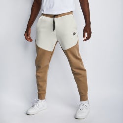 Men Pants - Nike Tech Fleece - Sandalwood-Light Bone-Black
