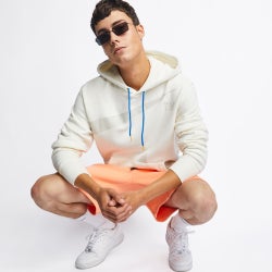 Men Hoodies - Nike Swoosh - Sail-Light Bone