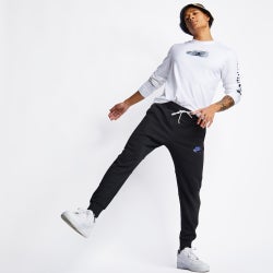 Men Pants - Nike Air - Black-Rush Violet