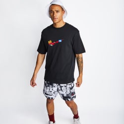 Men T-Shirts - Jordan Jumpman - Black-Gym Red-(Gym Red)