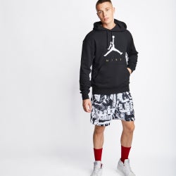 Men Hoodies - Jordan Jumpman - Black-White-Black