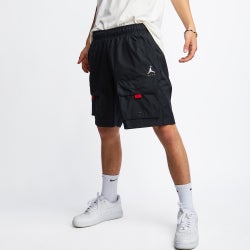 Men Shorts - Jordan Jumpman - Black-Gym Red