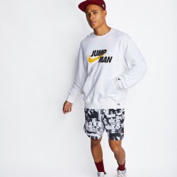 Men Sweatshirts - Jordan Jumpman - White-White