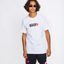 Men T-Shirts - Jordan City Program - White-White