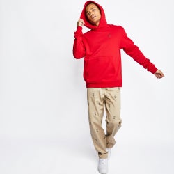 Men Hoodies - Jordan Essentials  Over The Head Hoody - Gym Red-Gym Red