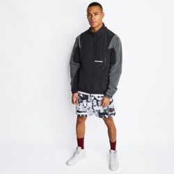 Men Track Tops - Jordan 23 Engineered - Black-Iron Grey-Black