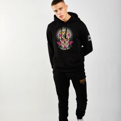 Men Hoodies - Crooks&Castles Over The Head - Black-Black