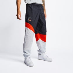Men Pants - Under Armour Track - Halo Gray-Phoenix Fire