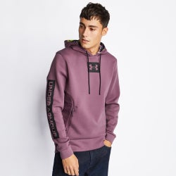 Men Hoodies - Under Armour Over The Head - Ash Plum-Black