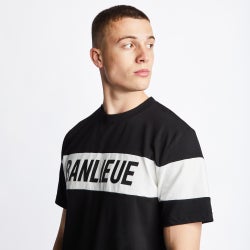 Men T-Shirts - Banlieue Logo - Black-White