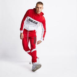 Men Pants - Banlieue 3D - White-Red
