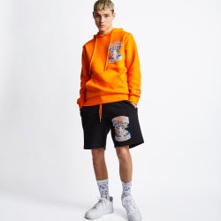 Men Hoodies - Crooks&Castles Nyc Over The Head - Orange-Orange