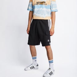 Men Shorts - adidas Adicolor  Cargo - Black-Black