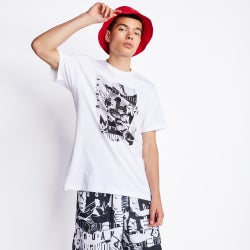 Men T-Shirts - Jordan Jumpman - White-(Black)