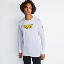 Men T-Shirts - Under Armour Curry - White-Black