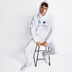 Men Hoodies - Puma Bmw Over The Head - White-White