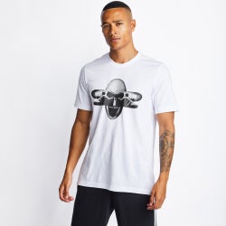 Men T-Shirts - adidas Originals Shortsleeve - White-White