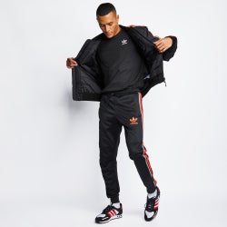 Men Pants - adidas Chile 20 Track Pants - Black-Red-Grey