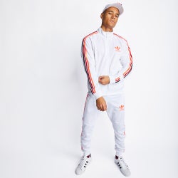 Men Track Tops - adidas Chile 20 Track Jacket - White-Red