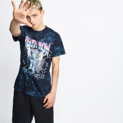 Men T-Shirts - Crooks&Castles Death Row Short Sleeve - Acid Wash-Acid Wash