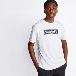 Men T-Shirts - Timberland Uniform Shortsleeve - White-White