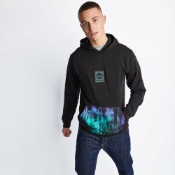 Men Hoodies - Timberland Northern Lights Over The Head - Aurora Print-Aurora Print-Aurora Print