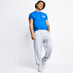 Men T-Shirts - Yeti Out Peaking Shortsleeve - Blue-Blue